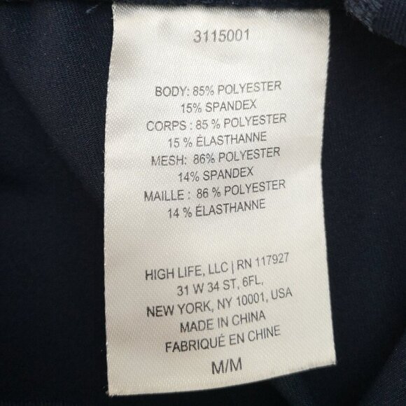 2 Pair of Head Ladies Size Medium Athletic Leggings 1Pair each of Black & Navy - Picture 4 of 10